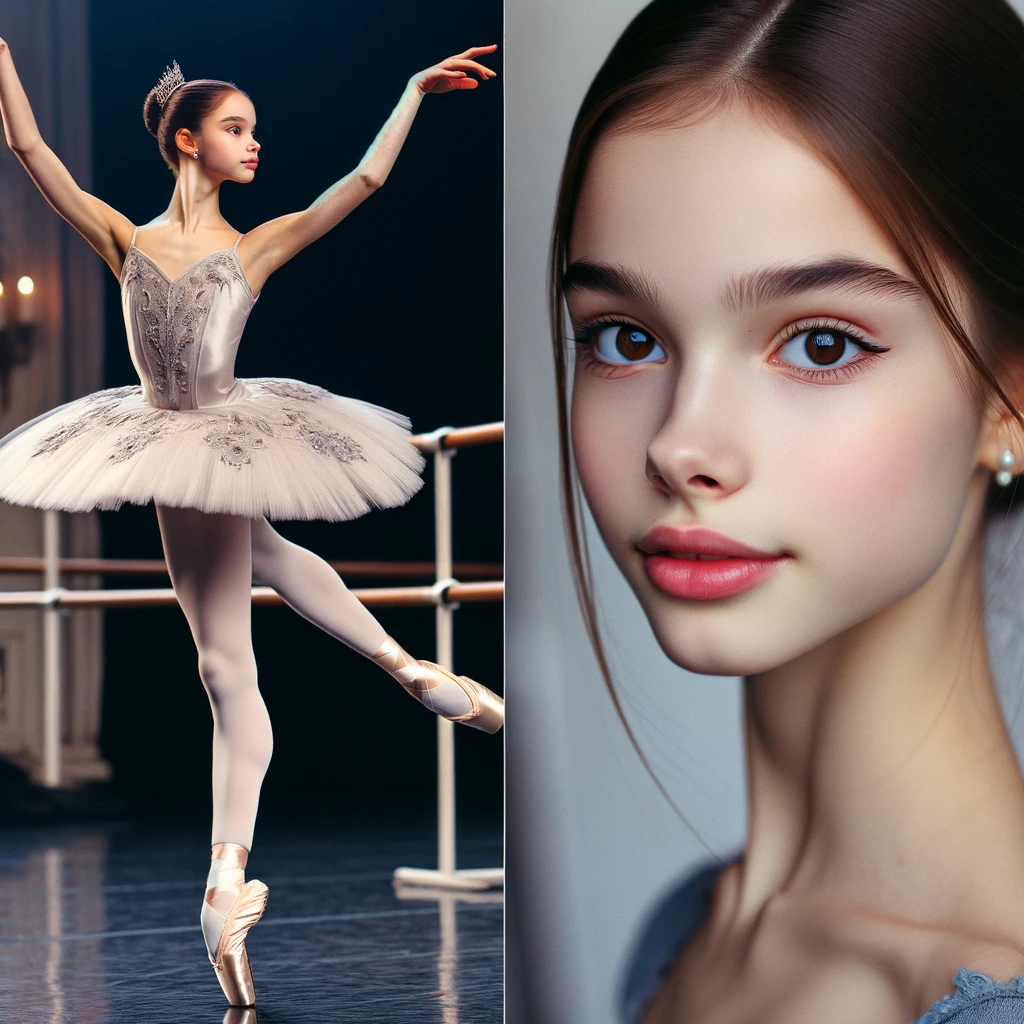 Young Ballet Dancer Juliet Doherty