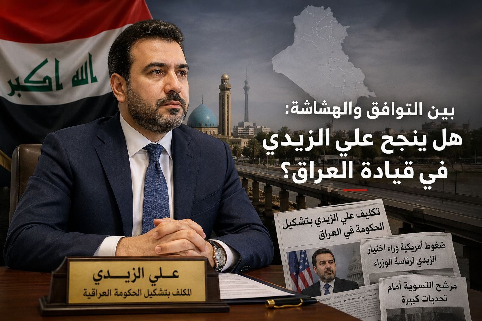 بين التوافق والهشاشة: هل ينجح علي الزيدي في قيادة العراق؟