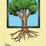 فلته …كاريكاتير للفنان برهان المفتي