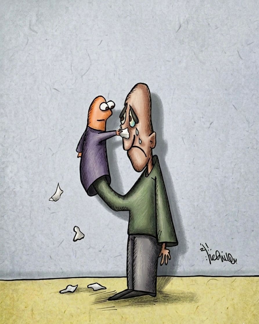 فلتة …كاريكاتير للفنان برهان المفتي