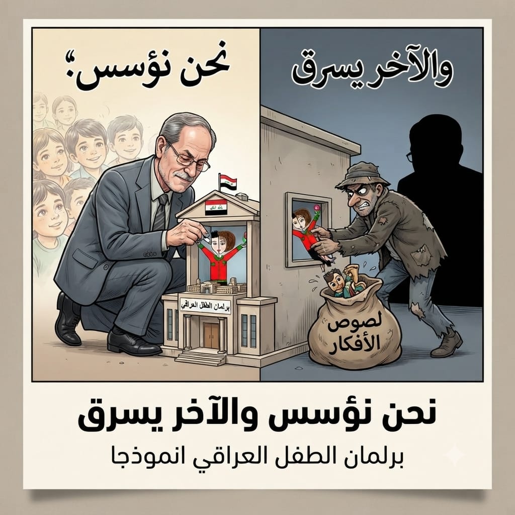 صوص الأفكار…نحن نؤسس والآخر يسرق.. “برلمان الطفل” نموذجاً