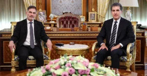نيجيرفان بارزاني وسفير الاتحاد الأوروبي يبحثان تعزيز التعاون المشترك مع اقليم  كوردستان