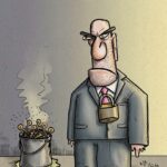فلتة …كاريكاتير للفنان برهان المفتي
