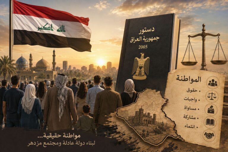المواطنة في العراق..من تأسيس الدولة2021 إلى دستور 2005